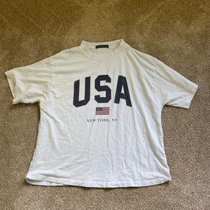 USA top from Brandy Melville